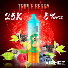 EU Warehouse Airmez Tornado 25000 Puffs Disposable Vape Wholesale - [VapzVape]