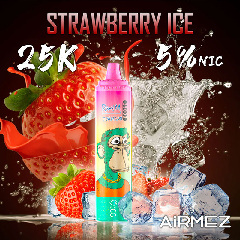 EU Warehouse Airmez Tornado 25000 Puffs Disposable Vape Wholesale - [VapzVape]