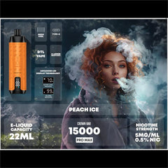 Al Fakher Crown Bar Pro Max 15000 Puffs Disposable Vape Wholesale
