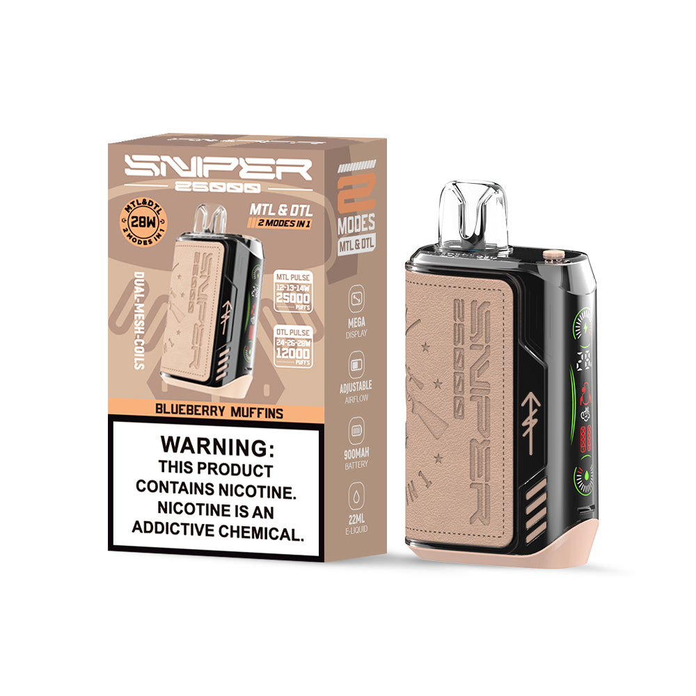 VAPMOD Sniper 25000 Puffs Disposable Vape Wholesale