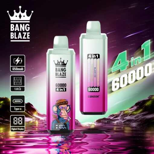 BANG BLAZE 4IN1 60000 Puffs Disposable Vape Wholesale