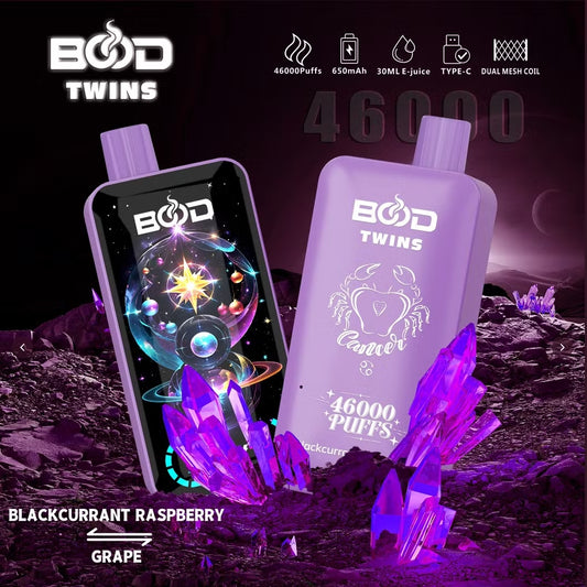 BOOD TWINS 46000 Puffs Disposable Vape Wholesale