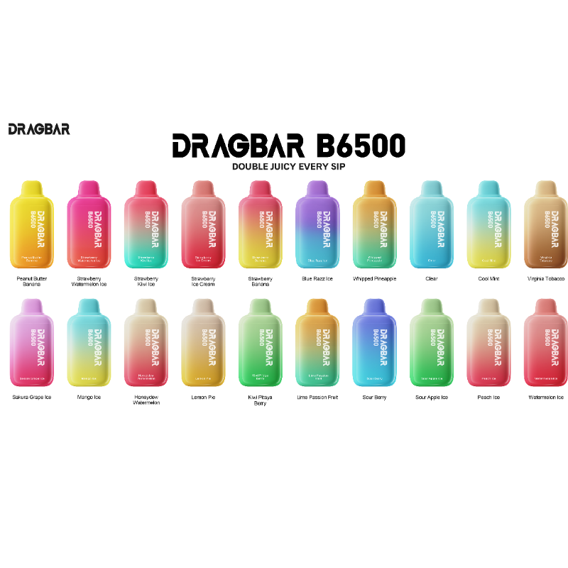 ZOVOO DRAGBAR B6500 Puffs Disposable Vape Wholesale