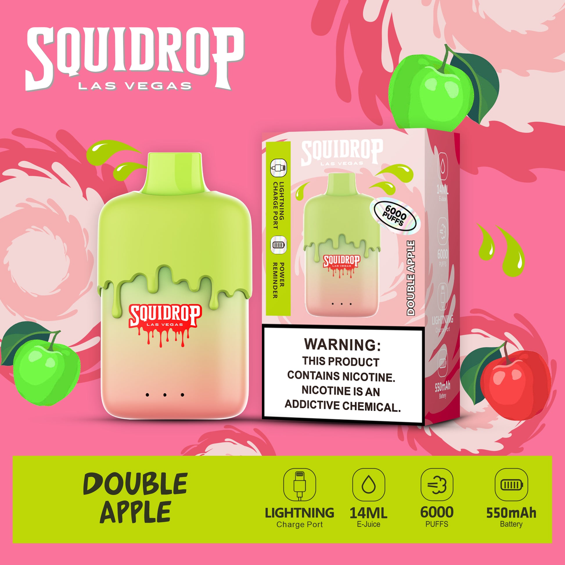 VAPMOD SOUIDROP 6000Puffs Disposable Vape Wholesale - Vapz Vape Wholesale