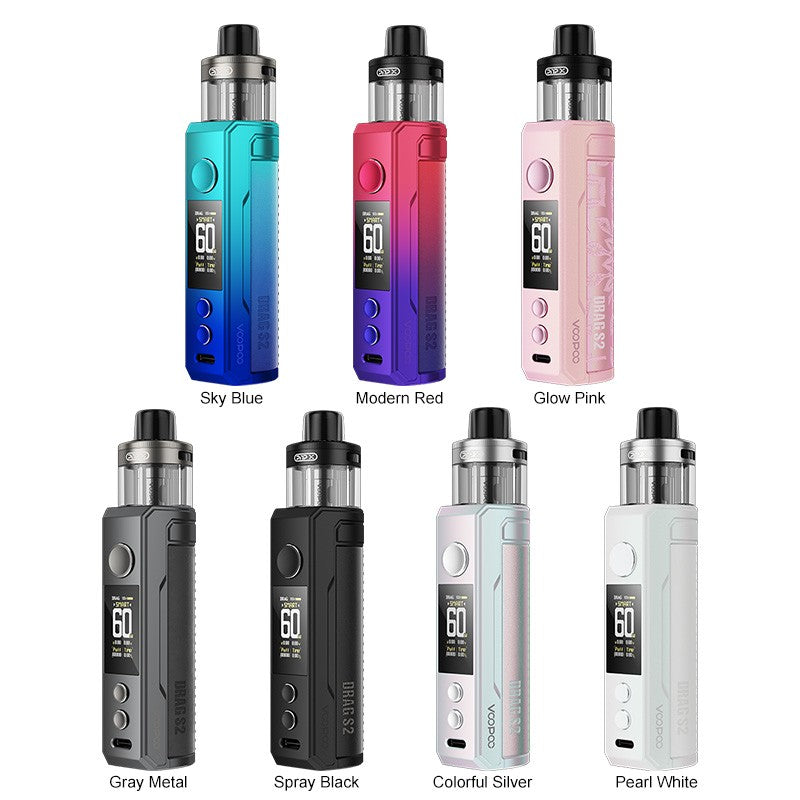 VOOPOO Drag S2 Pod Kit 2500mAh 60W Wholesale - Vapz Vape Wholesale