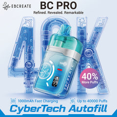 EU Warehouse EBCREATE BC PRO 40000 Puffs Disposable Vape Wholesale