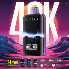 EU Warehouse ELF BAR MoonNight 40000 Puffs Disposable Vape Wholesale