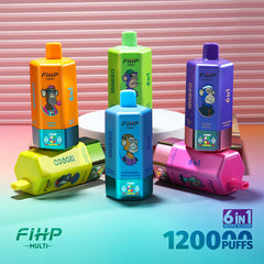 FIHP  6in1 120000 Puffs  64ml Disposable Vape Wholesale
