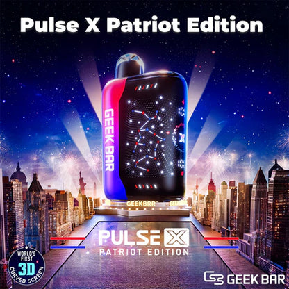 Geek Bar Pulse X Patriot Edition 25000 Puffs Disposable Vape Wholesale