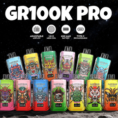 EU Warehouse HAPP BAR GR PRO 100K  Puffs Disposable Vape Wholesale - [VapzVape]