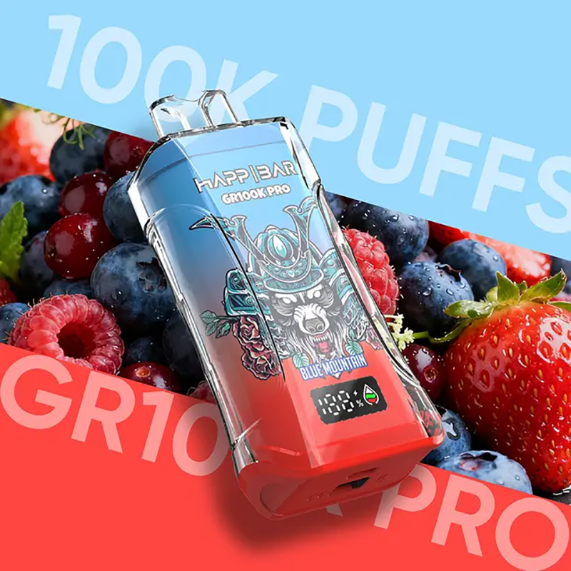 EU Warehouse HAPP BAR GR PRO 100K  Puffs Disposable Vape Wholesale - [VapzVape]