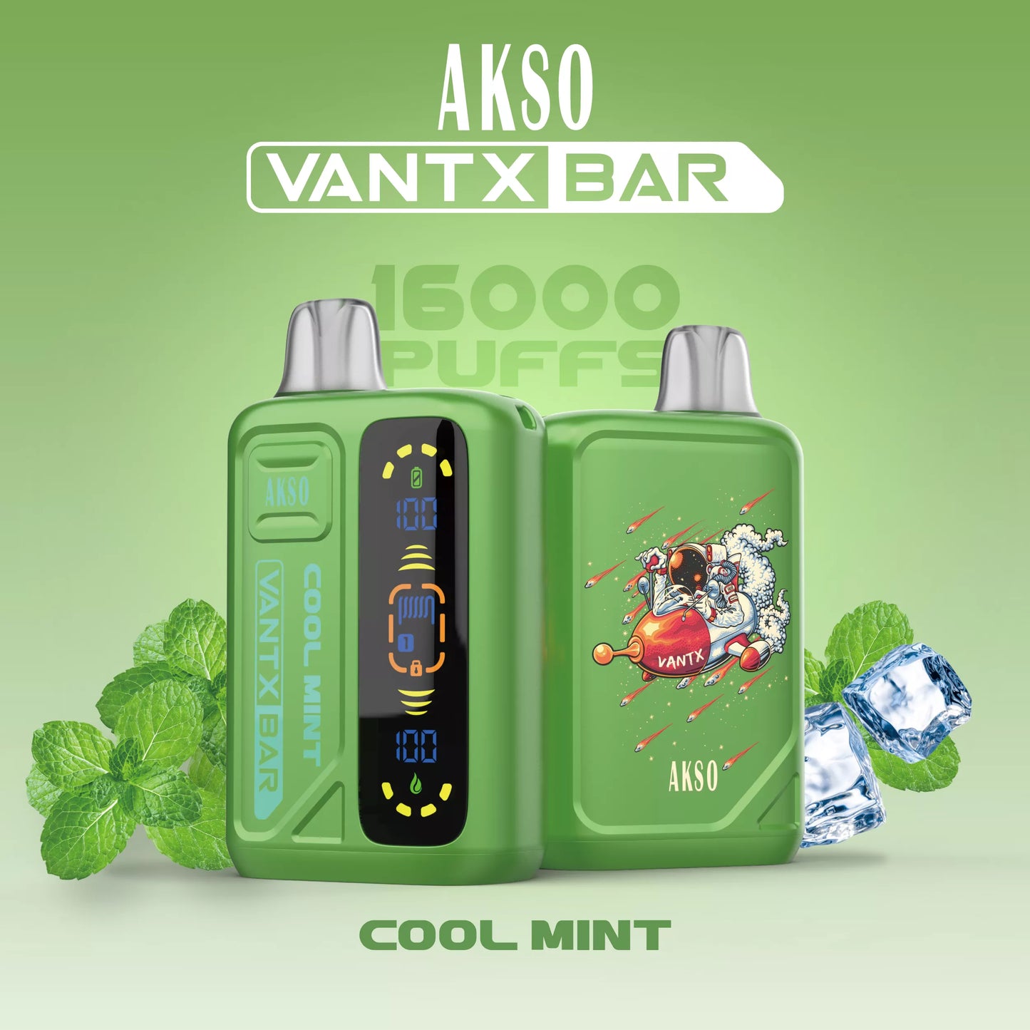 HCigar AKSO VANTX 16000 Puffs Disposable Vape Wholesale - Vapz Vape Wholesale