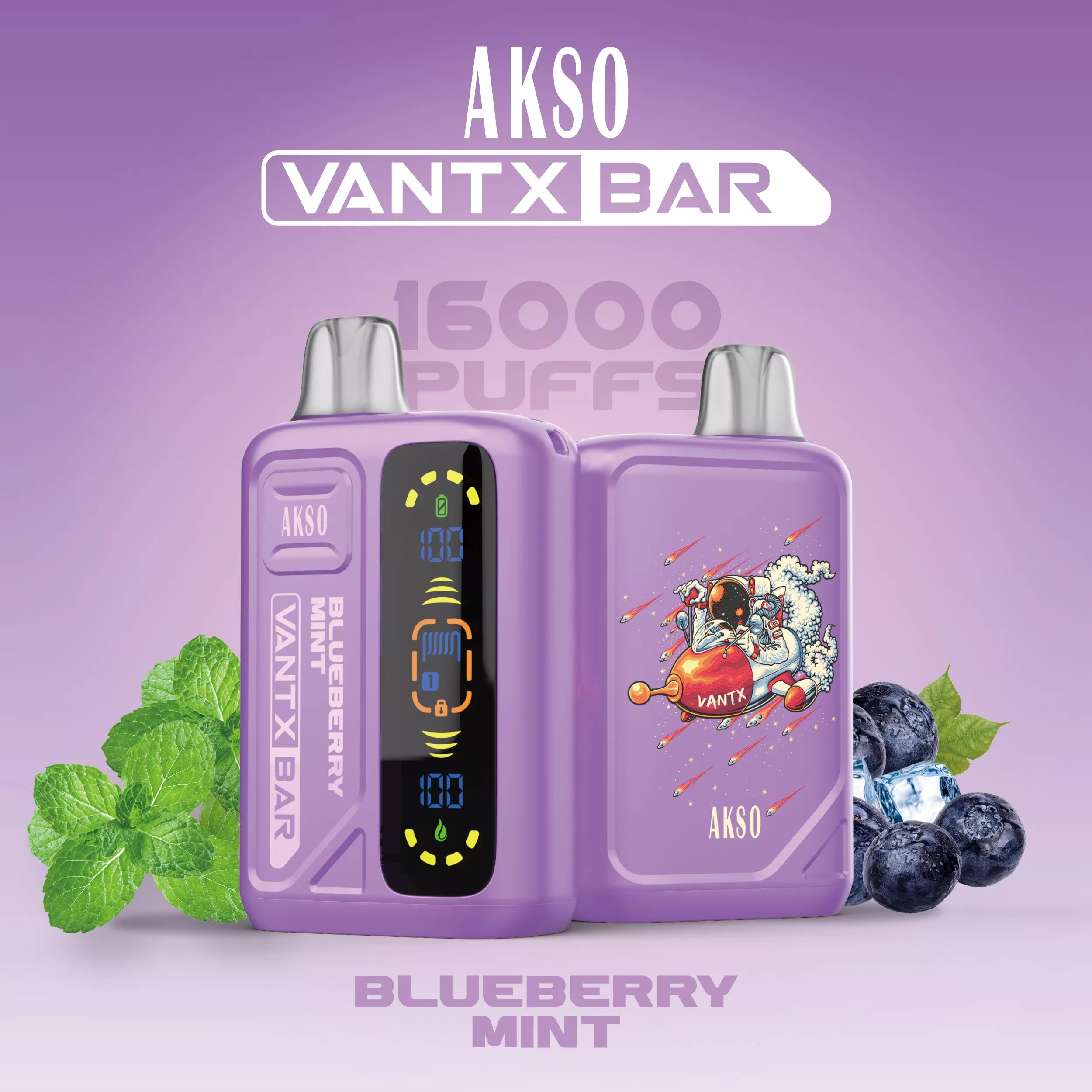 HCigar AKSO VANTX 16000 Puffs Disposable Vape Wholesale - Vapz Vape Wholesale
