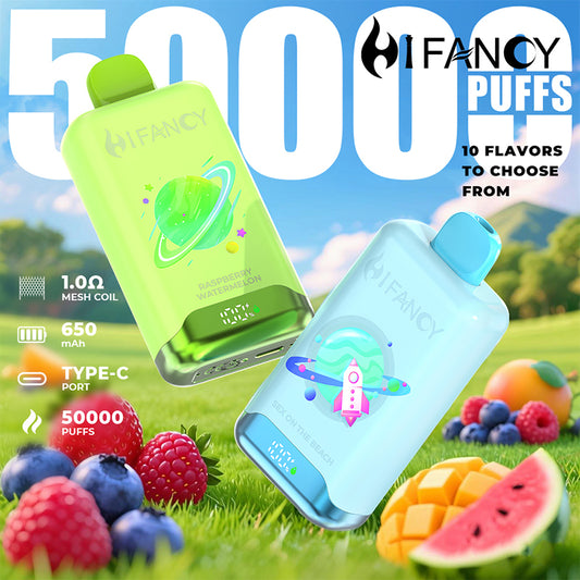 EU Warehouse HIFANCY SPACE 50000 Puffs Disposable Vape Wholesale - Vapz Vape Wholesale