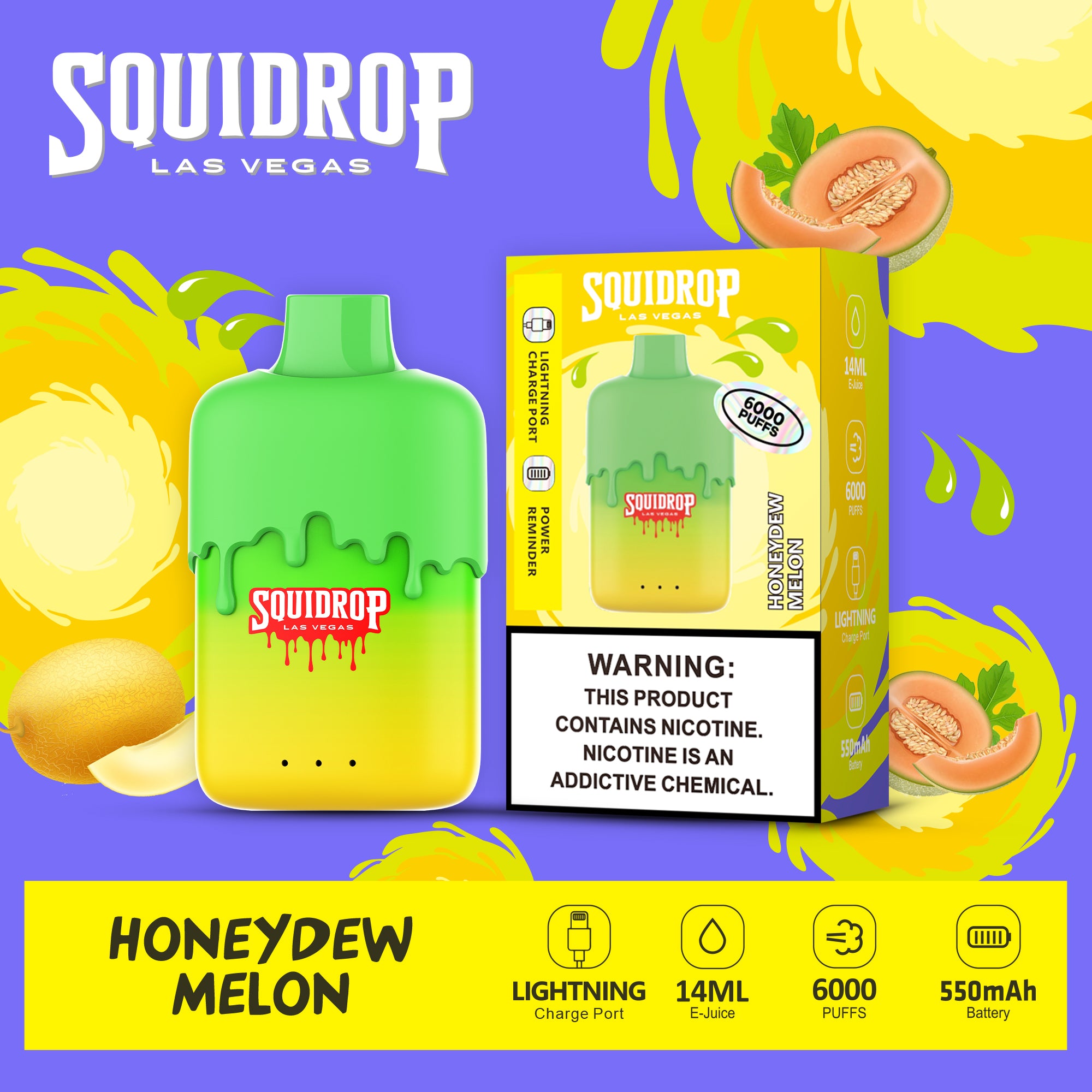 VAPMOD SOUIDROP 6000Puffs Disposable Vape Wholesale - Vapz Vape Wholesale