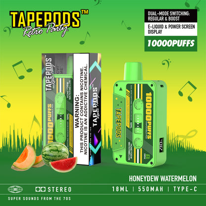 TAPEPODS VAPMOD QD114 10000Puffs Disposable Vape Wholesale - Vapz Vape Wholesale