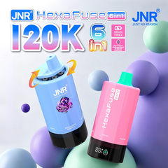 JNR HexaFuse 6IN1 120K Puffs Disposable Vape Wholesale
