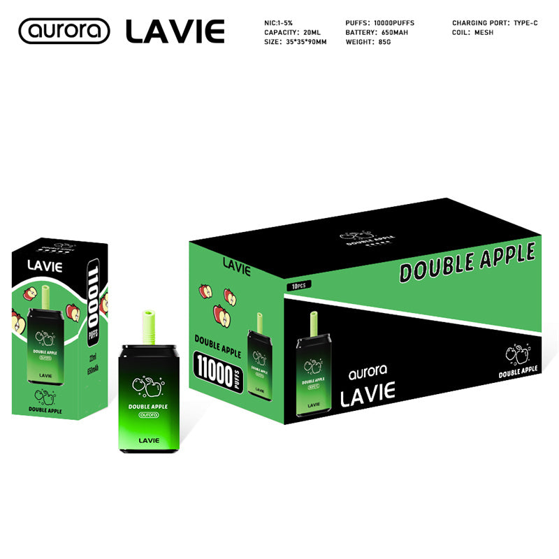 LAVIE  Aurora 1100 Puffs Disposable Vape Wholesale - Vapz Vape Wholesale