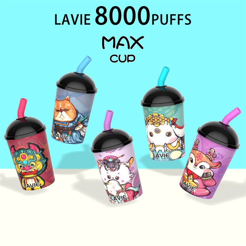 LAVIE Max Cup 8000 Puffs Disposable Vape Wholesale - Vapz Vape Wholesale