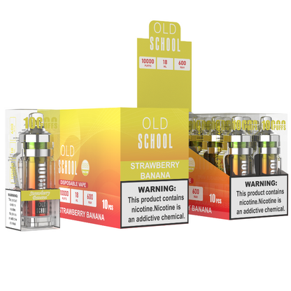 Old School KP10000 Puffs Disposable Vape Wholesale - Vapz Vape Wholesale