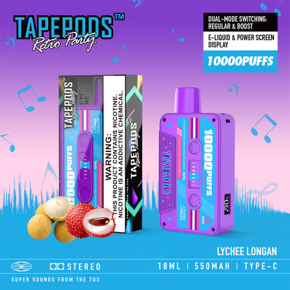 TAPEPODS VAPMOD QD114 10000Puffs Disposable Vape Wholesale - Vapz Vape Wholesale