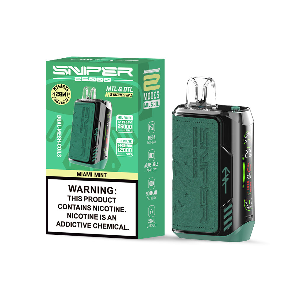 VAPMOD Sniper 25000 Puffs Disposable Vape Wholesale