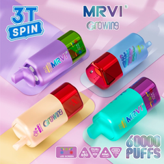 EU Warehouse MRVI GROWING 3IN1 60000 Puffs Disposable Vape Wholesale