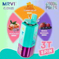 EU Warehouse MRVI GROWING 3IN1 60000 Puffs Disposable Vape Wholesale