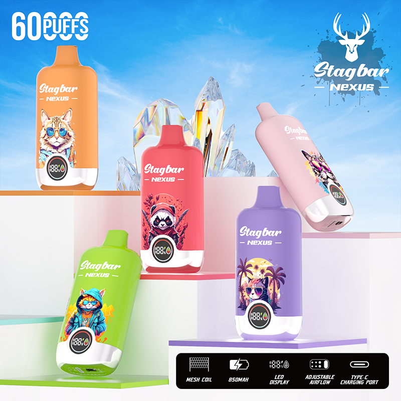 Stagbar NEXUS 60000 Puffs Disposable Vape Wholesale