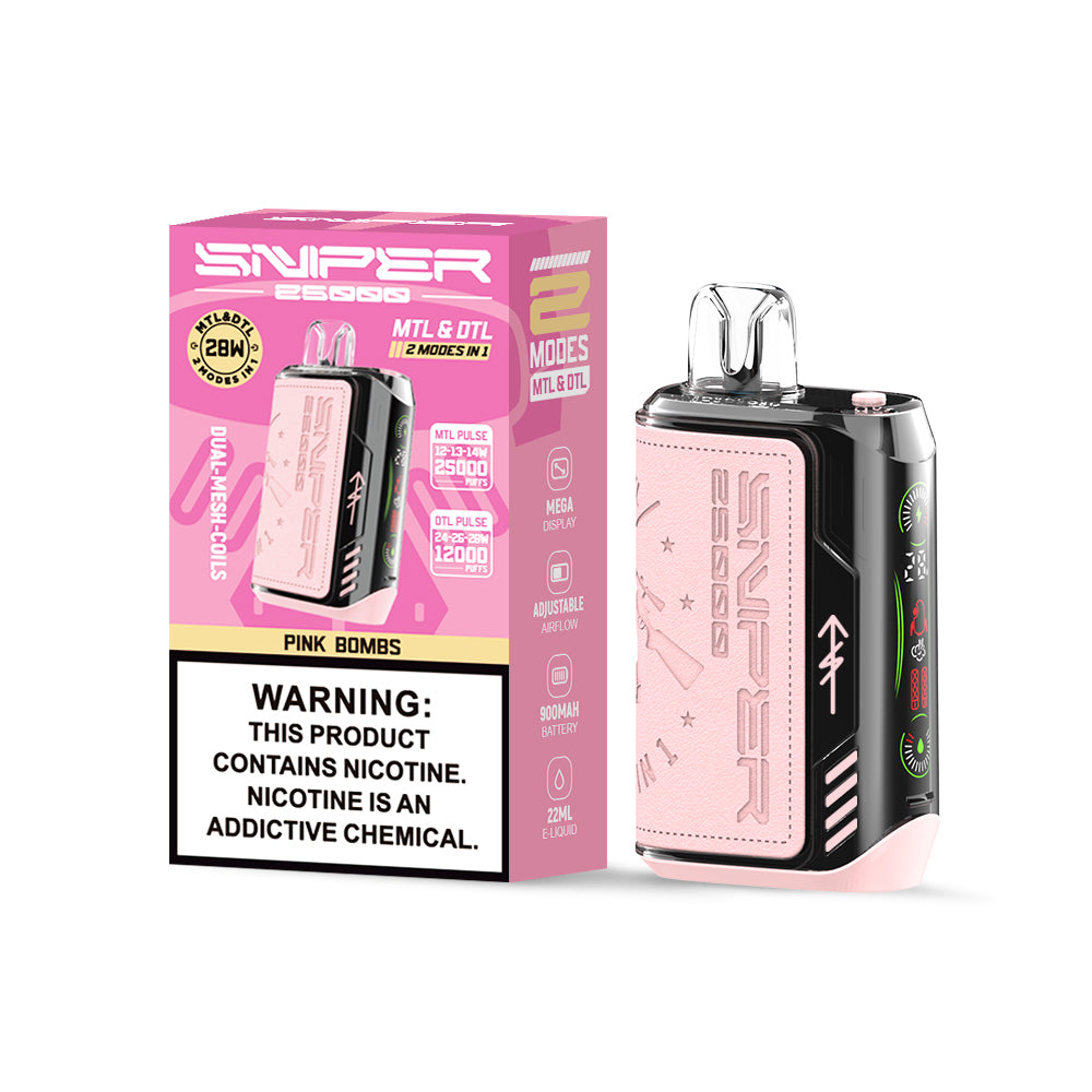 VAPMOD Sniper 25000 Puffs Disposable Vape Wholesale