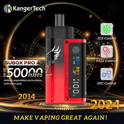 KangerTech SUBOX PRO 50000 Puffs Disposable Vape Wholesale