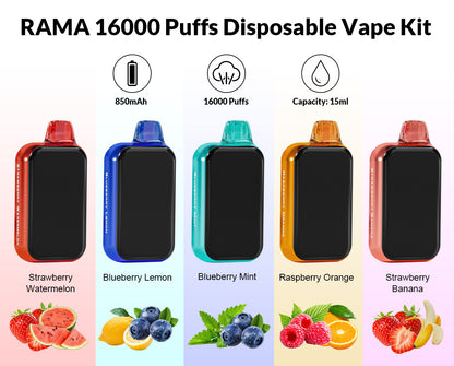 RAMA 16000 Puffs Disposable Vape Wholesale