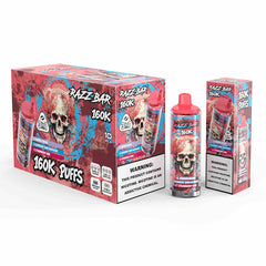 EU Warehouse Razz bar 3IN1 160K  Puffs Disposable Vape Wholesale