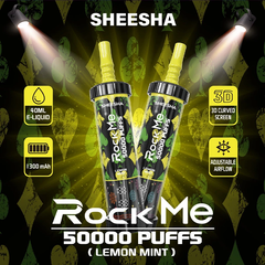 EU Warehouse Rock Me SHISHA 50000 Puffs Disposable Vape Wholesale