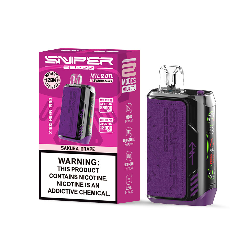 VAPMOD Sniper 25000 Puffs Disposable Vape Wholesale