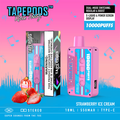 TAPEPODS VAPMOD QD114 10000Puffs Disposable Vape Wholesale - Vapz Vape Wholesale