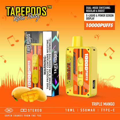 TAPEPODS VAPMOD QD114 10000Puffs Disposable Vape Wholesale - Vapz Vape Wholesale