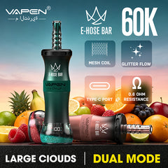 EU Warehouse VAPEN E-HOSE 60000 Puffs Disposable Vape Wholesale