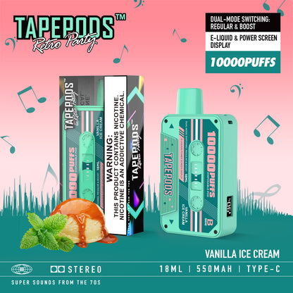 TAPEPODS VAPMOD QD114 10000Puffs Disposable Vape Wholesale - Vapz Vape Wholesale