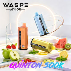 EU Warehouse WASPE 10IN1 Quinton 500K Puffs Disposable Vape Wholesale