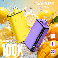 EU Warehouse Waspe Double Flavor PRO 100K Puffs Disposable Vape Wholesale - [VapzVape]