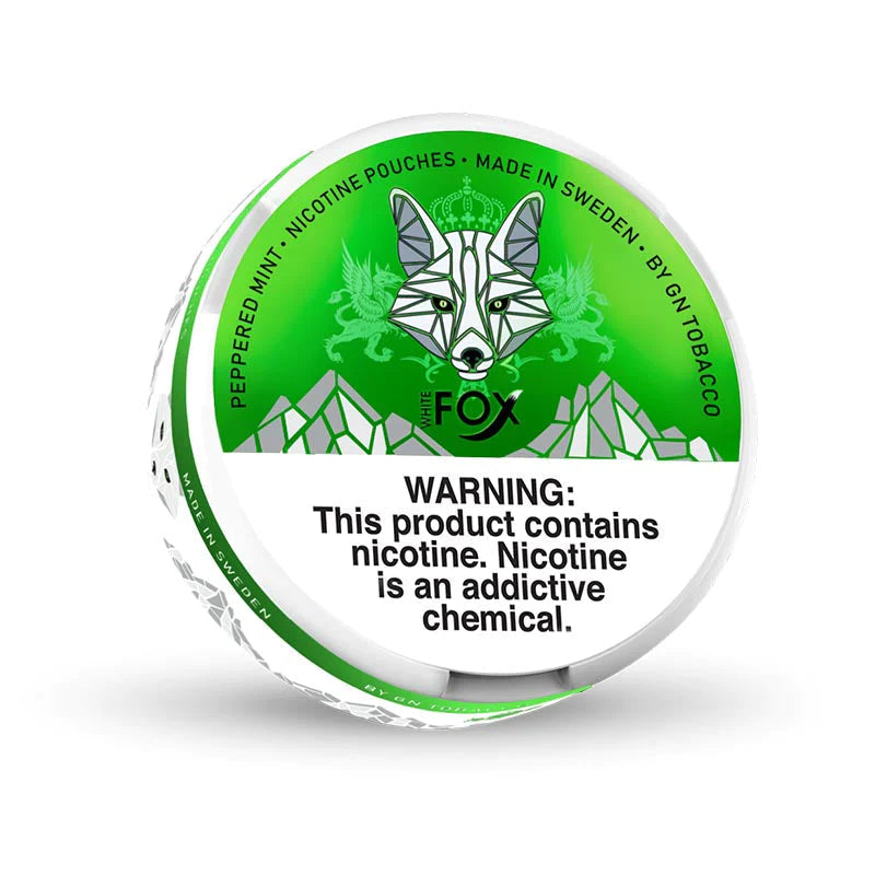 White Fox Nicotine Pouch Snus Wholesale - Vapz Vape Wholesale