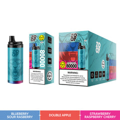 EU Warehouse ZOOY king TRIPLE 3IN1 80000 Puffs Disposable Vape Wholesale - [VapzVape]