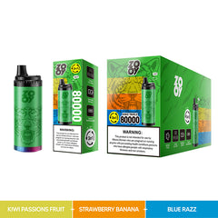 EU Warehouse ZOOY king TRIPLE 3IN1 80000 Puffs Disposable Vape Wholesale - [VapzVape]