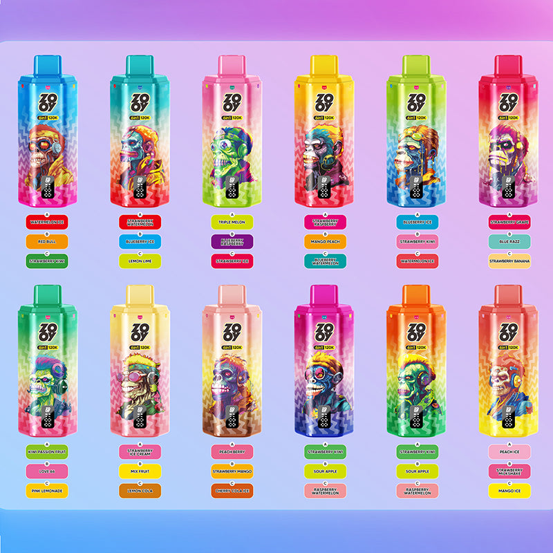 EU Warehouse ZOOY 6IN1 120K Puffs Disposable Vape Wholesale - [VapzVape]