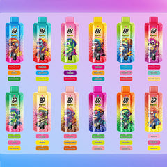 EU Warehouse ZOOY 6IN1 120K Puffs Disposable Vape Wholesale - [VapzVape]