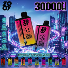 EU Warehouse ZOOY twins 2IN1 30000 Puffs Disposable Vape Wholesale