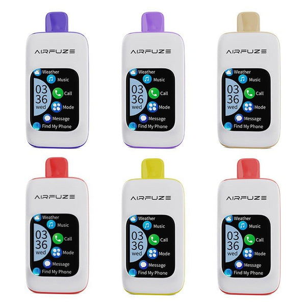 Airfuze 30000 Puffs Bluetooth Touch Screen Disposable Vape Wholesale - [VapzVape]