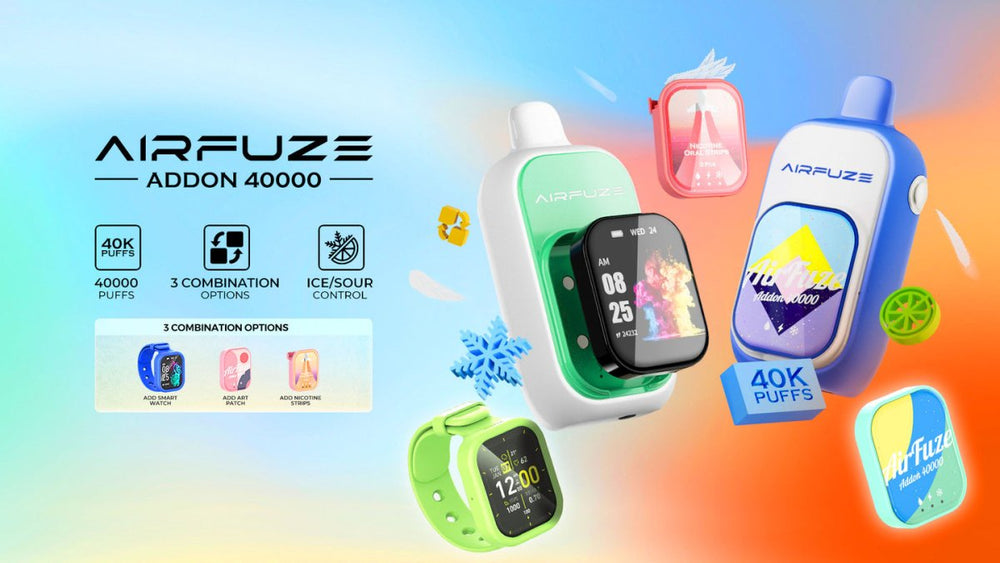 Airfuze Addon 40000 Puffs Disposable Vape Wholesale - Vapz Vape Wholesale
