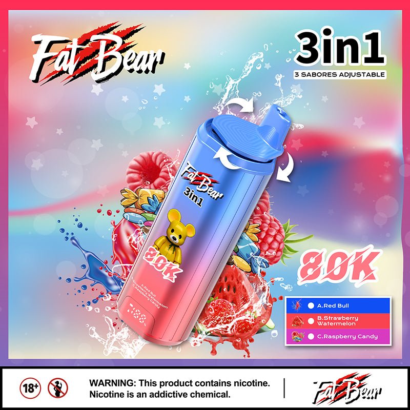 EU Warehouse AIVONO AIM FATBEAR 80000 Puffs Disposable Vape Wholesale - [VapzVape]